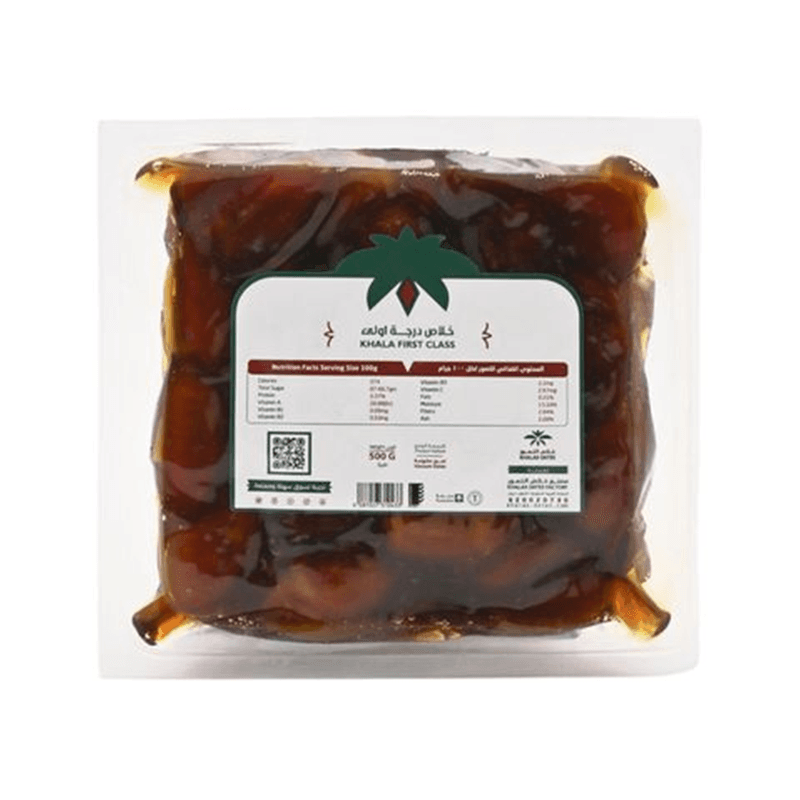 تمر فاكيوم خلاص درجة اولي 500جم