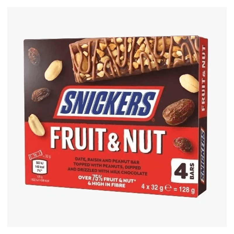 سنيكرز الواح تربيل بالشوكولاتة والتمر والمكسرات 128 جم