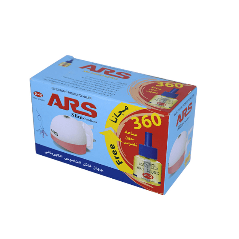 ارس جهاز قاتل الناموس 360 ساعة بدون ناموس 45 مل