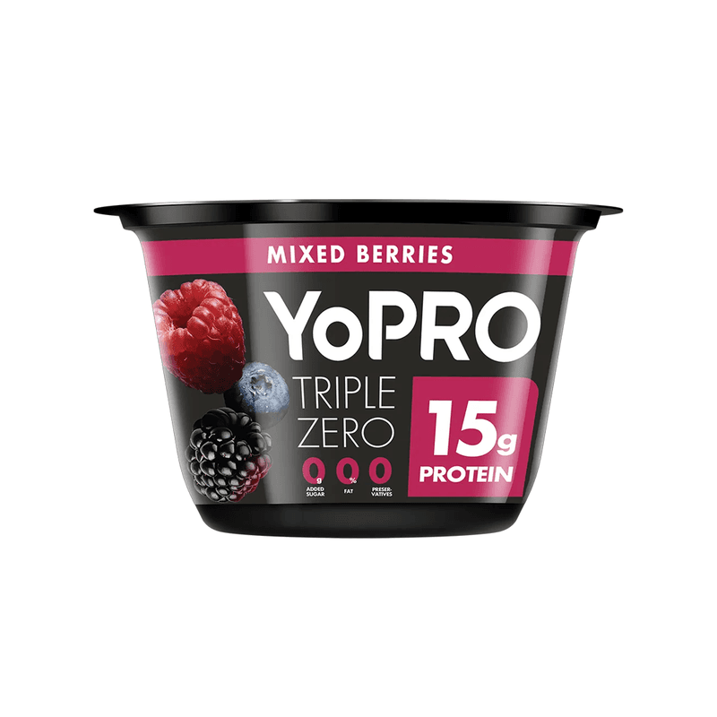 الصافي يو-برو زبادي يوناني توت مشكل 150جم