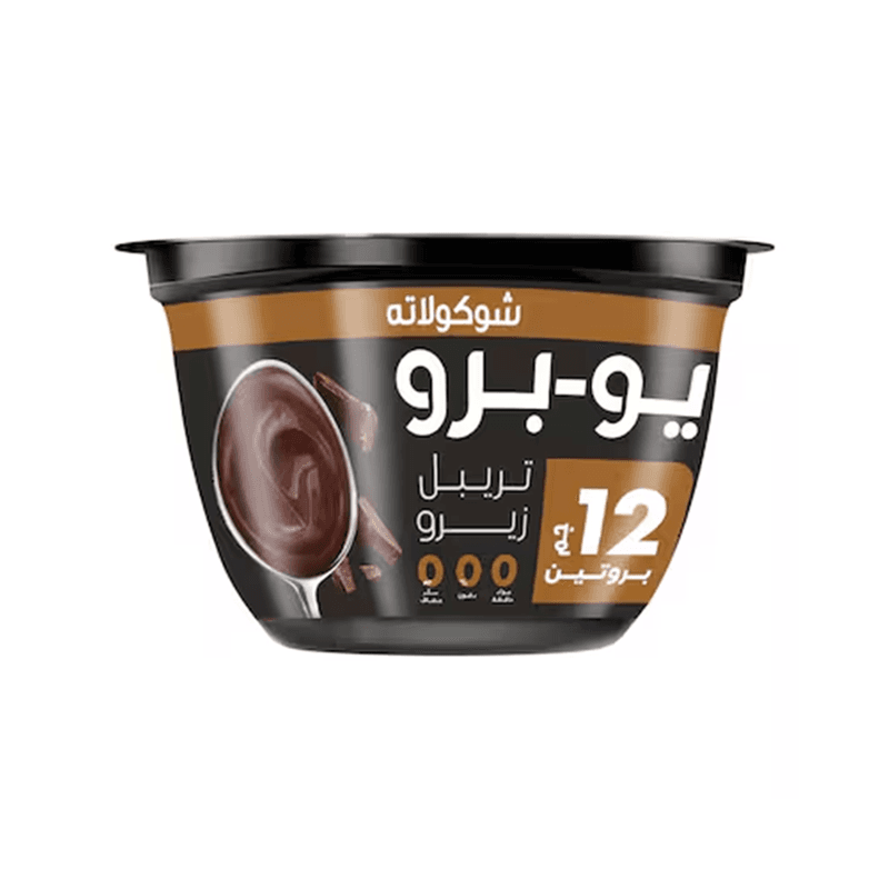 الصافي يو -برو زبادي يوناني شوكلاته 130جم