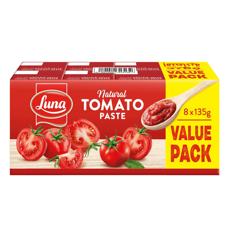 لونا معجون طماطم 135 جم *8