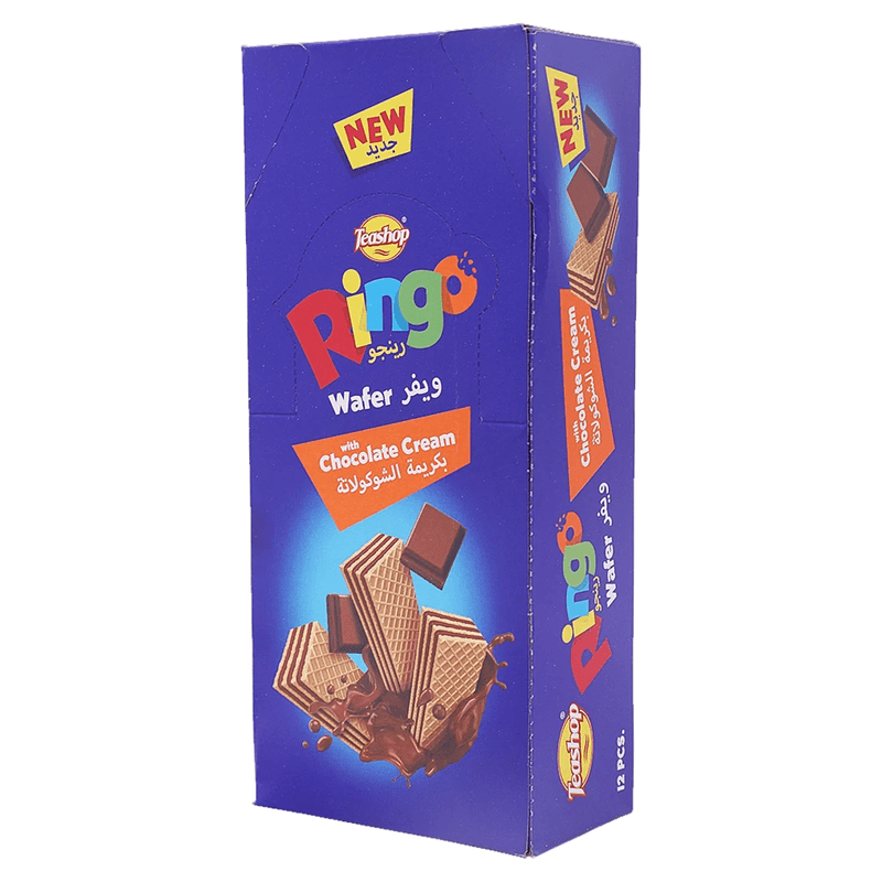 تيشوب رينجو ويفر شوكلاته 40جم *12