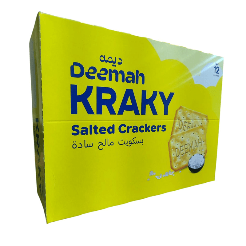 ديمة بسكويت كراكي سادة بالملح 90 جم *12