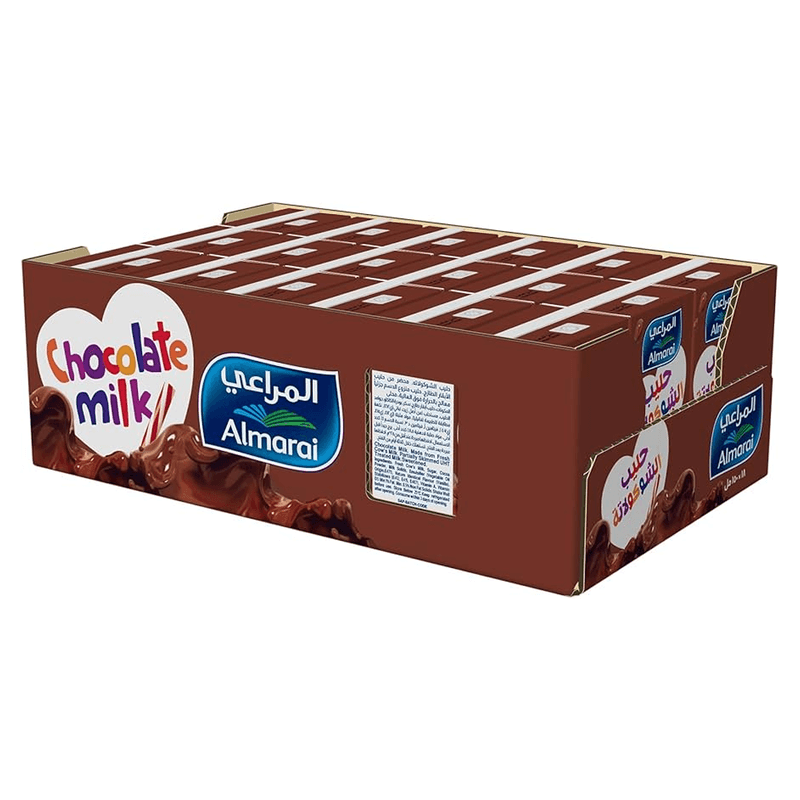 المراعي حليب طويل الاجل بنكهه الشوكلاته150مل *18