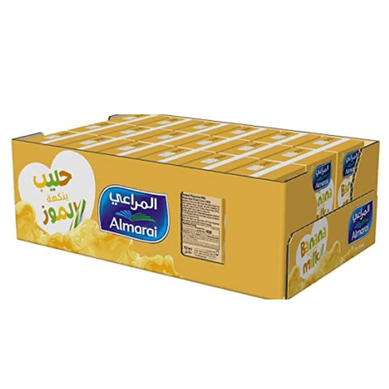 المراعي حليب طويل الاجل بنكهه الموز150مل *18