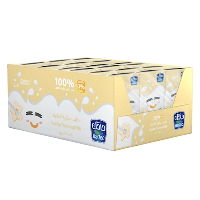 نادك حليب فانيلا125مل *18