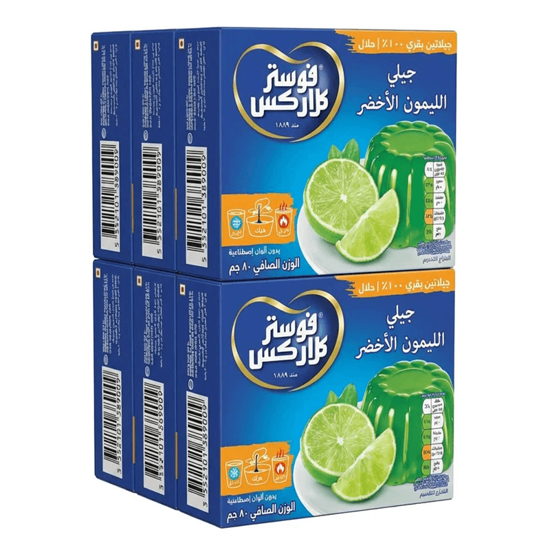 فوستر كلاركس جلي الليمون الاخضر 80جم  *6