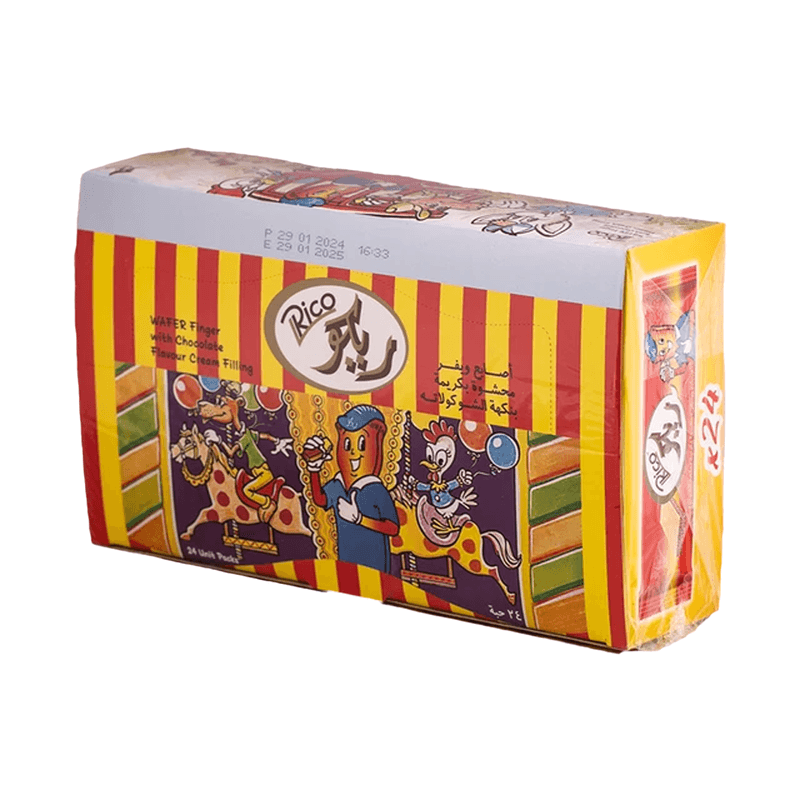 اصابع ويفر محشوة بكريمة بنكهة الشوكولاتة 17.6 جرام*24