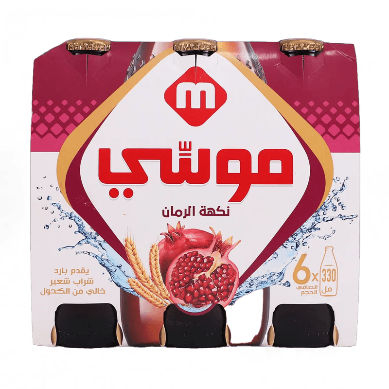 موسي  بنكهه الرمان 330مل*6
