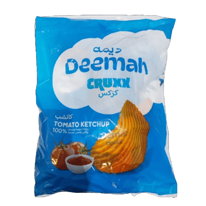 ديمة بطاطس كركس بنكهة الكاتشب 23جم*12