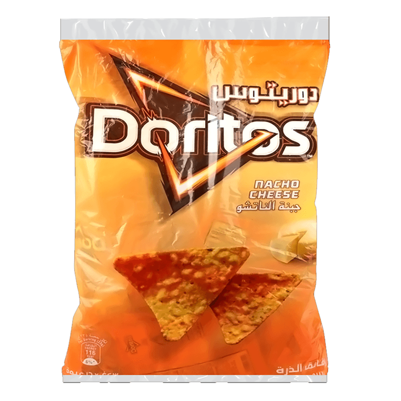 دوريتوس بجبنه الناتشو 25جم*16