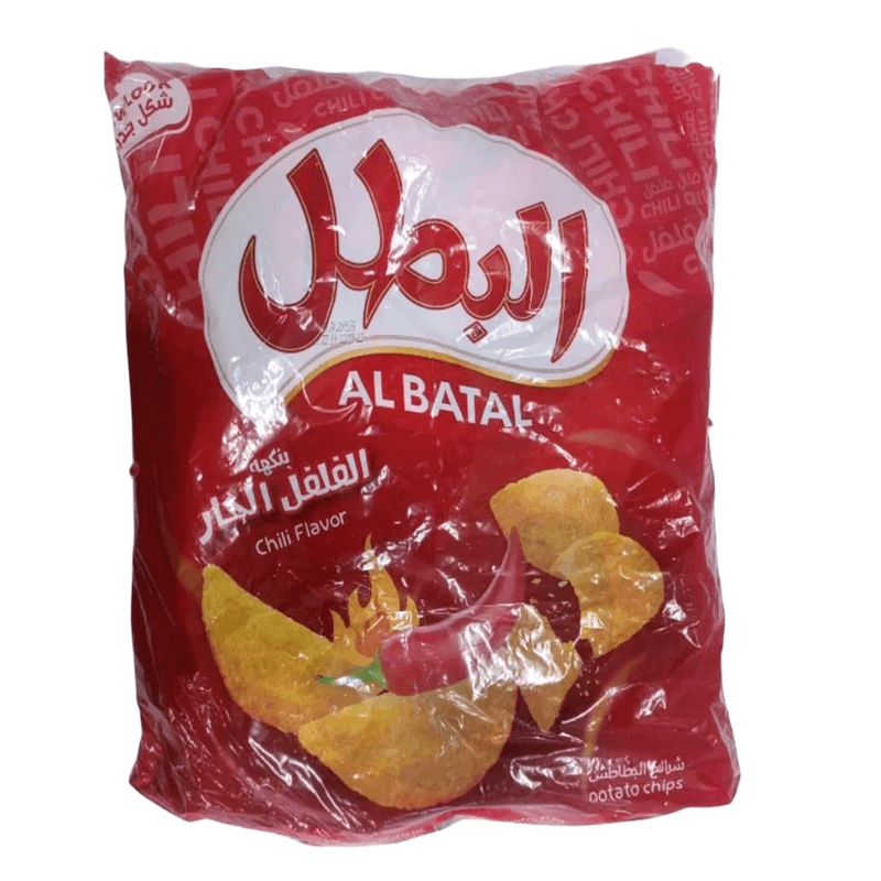 البطل بطاطس فلفل حار 12جم*20