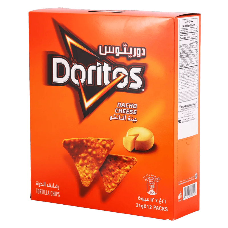 دوريتوس جبنة الناتشو 21جرام*12