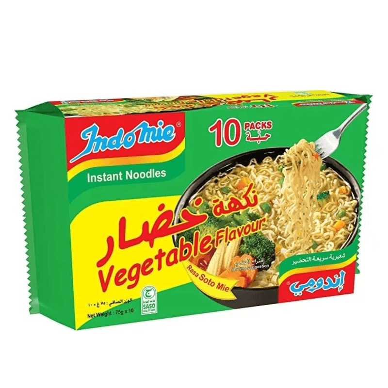 اندومي نكهة  خضار 75جم*10