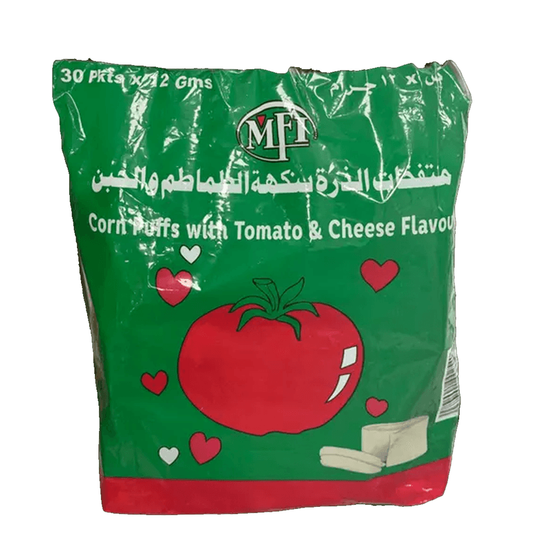 بطاطس زمزم طماطم وجبن 12جم*30