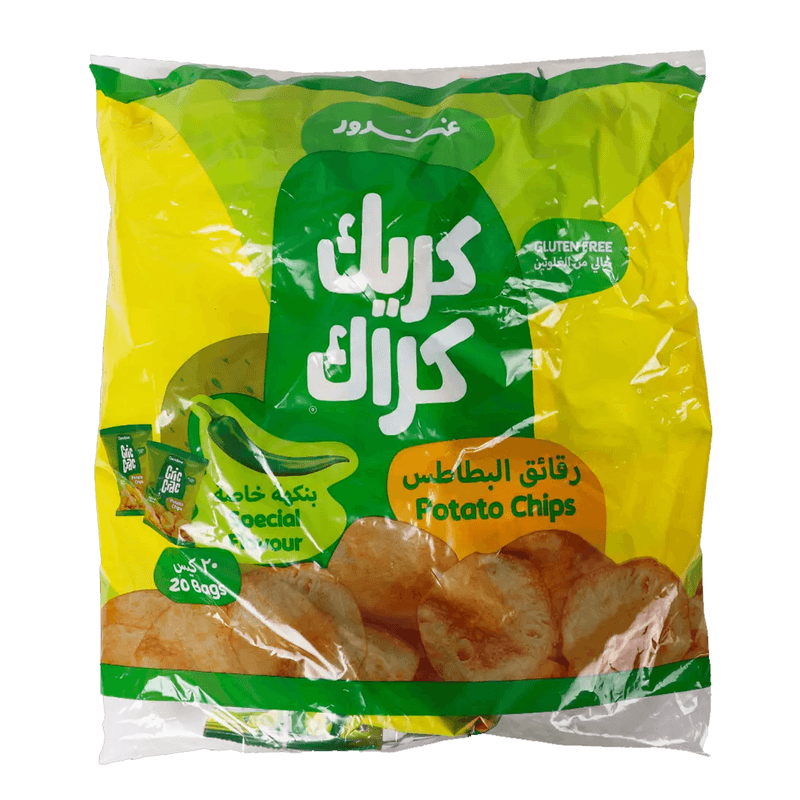 بطاطس غندور نكهة خاصة 12جم*20