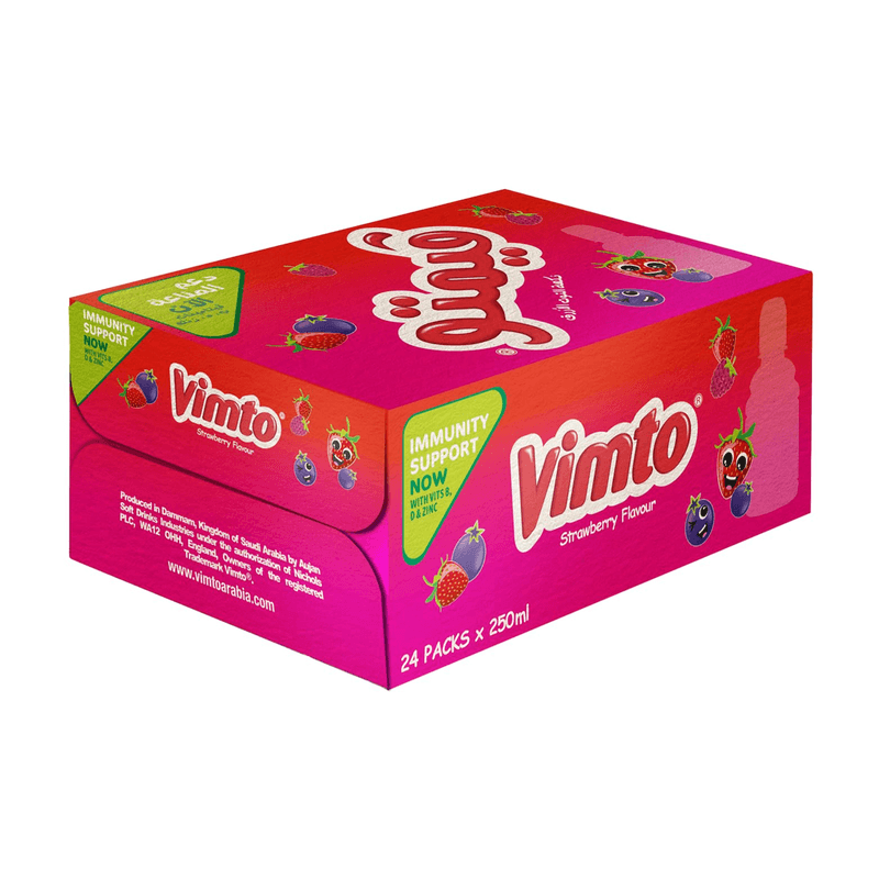 فيمتو بلاستيك بنكهة فاكهة الفراوله 250مل*24 كرتون