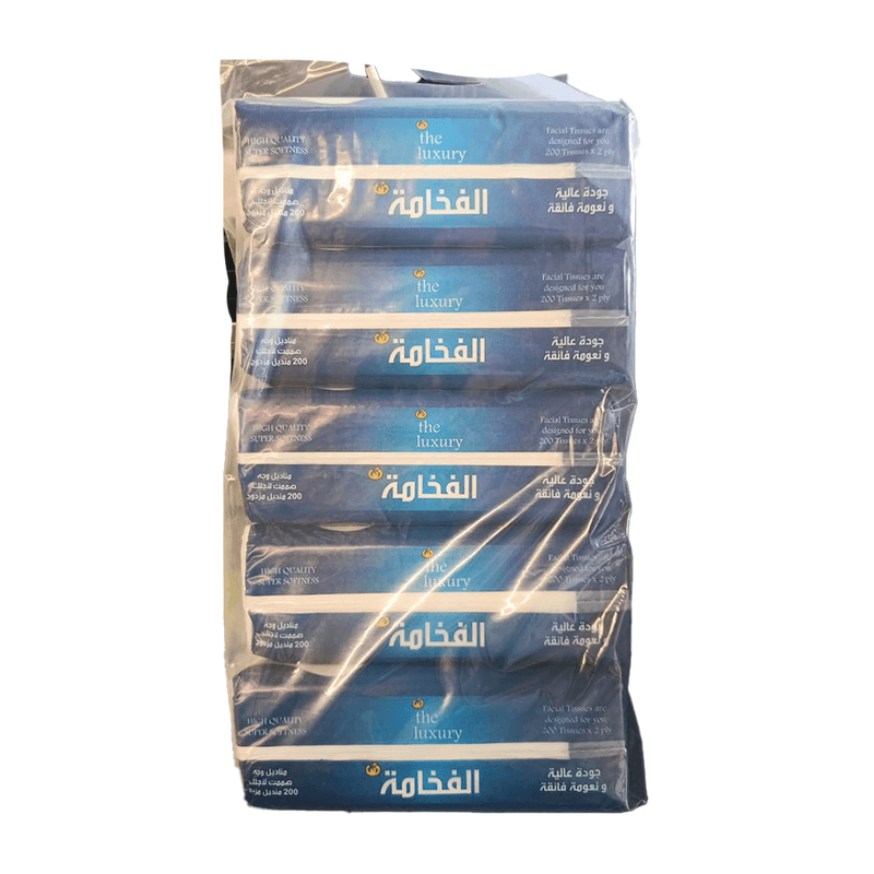 مناديل الفخامة 200 منديل مزدوج *10