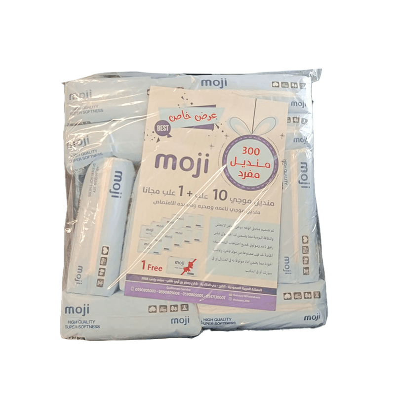 مناديل موجي 300 مفرد*11