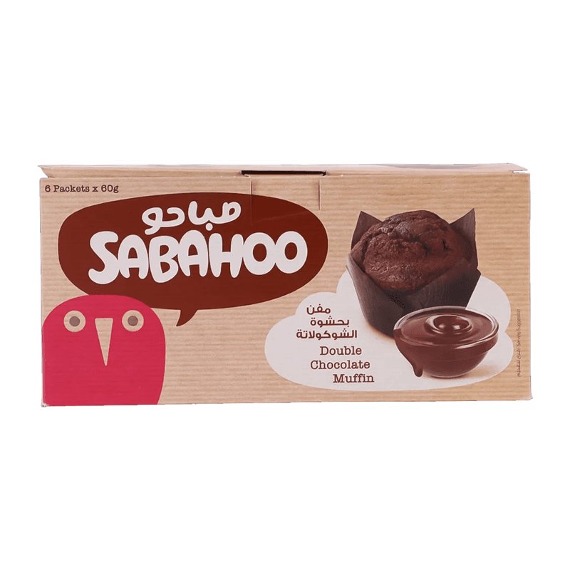 مفن بحشوة الشوكولاتة 6 عبوات*600 جرام