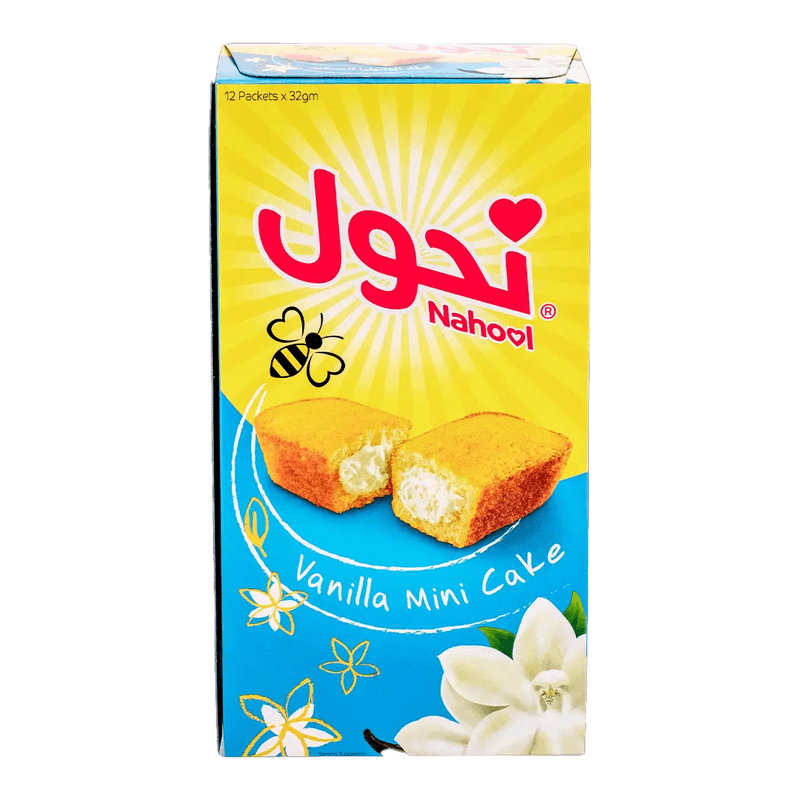 نحول كيك الفانيليا الصغير 32جم*12