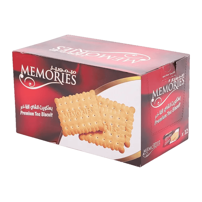ميموريز بسكويت الشاي الفاخر 30جم*12