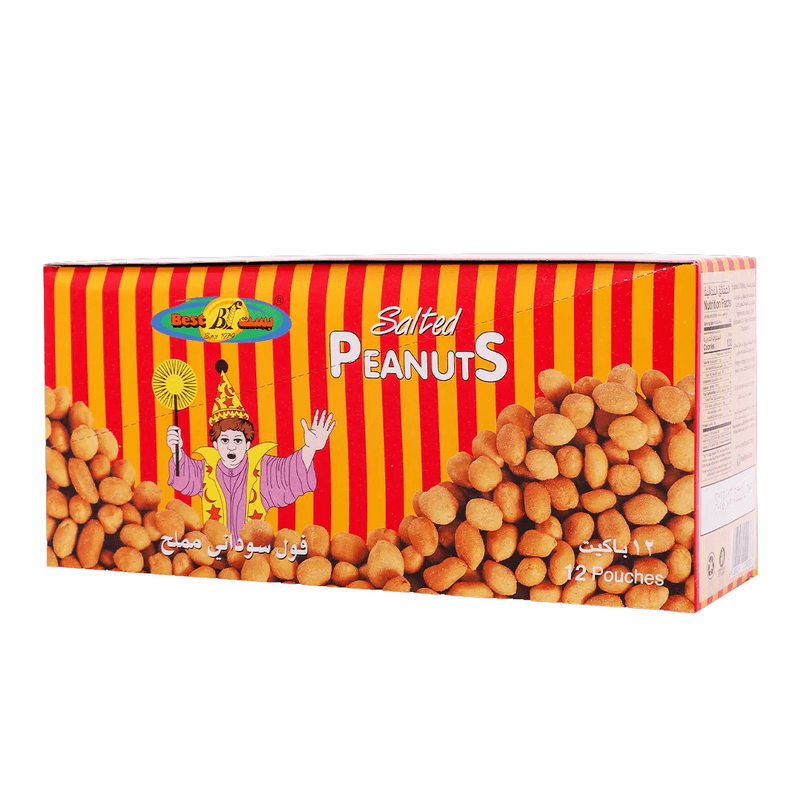 بست فول سوداني مملح 22جم*12