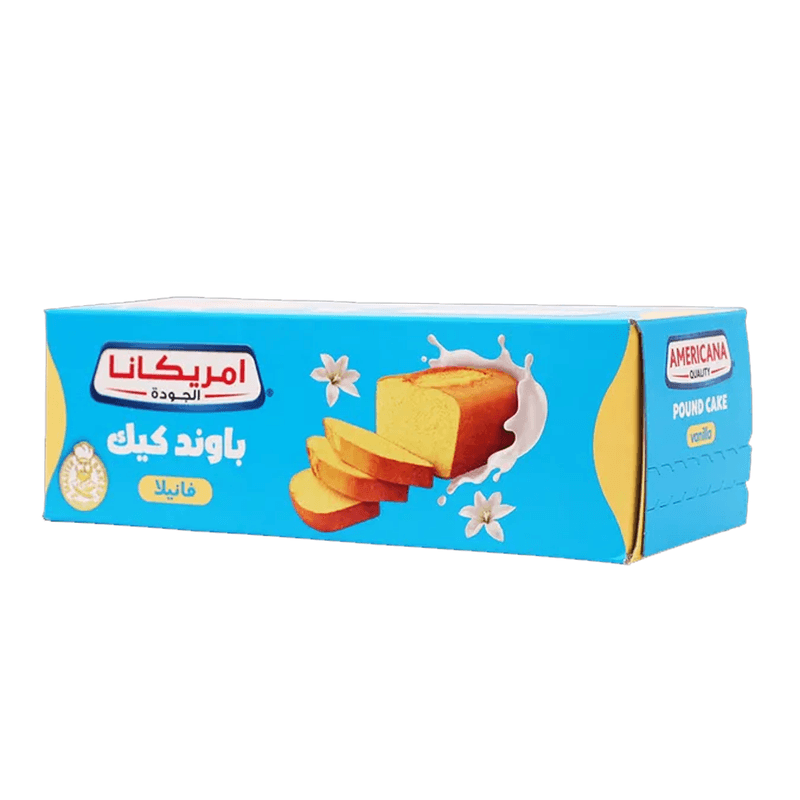 امريكانا باوند كيك فانيلا 220جم