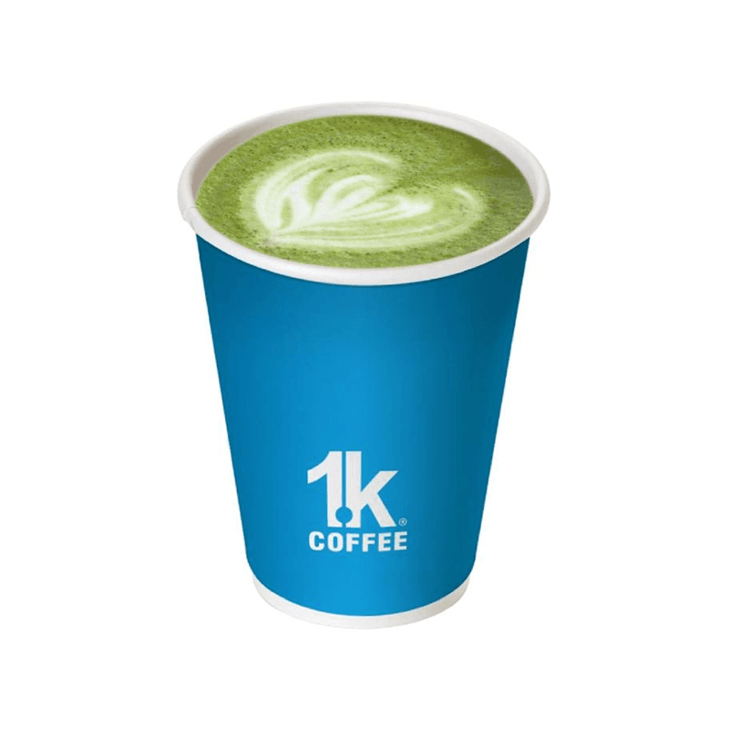 ماتشا لاتيه ساخنه (Hot Matcha Latte)