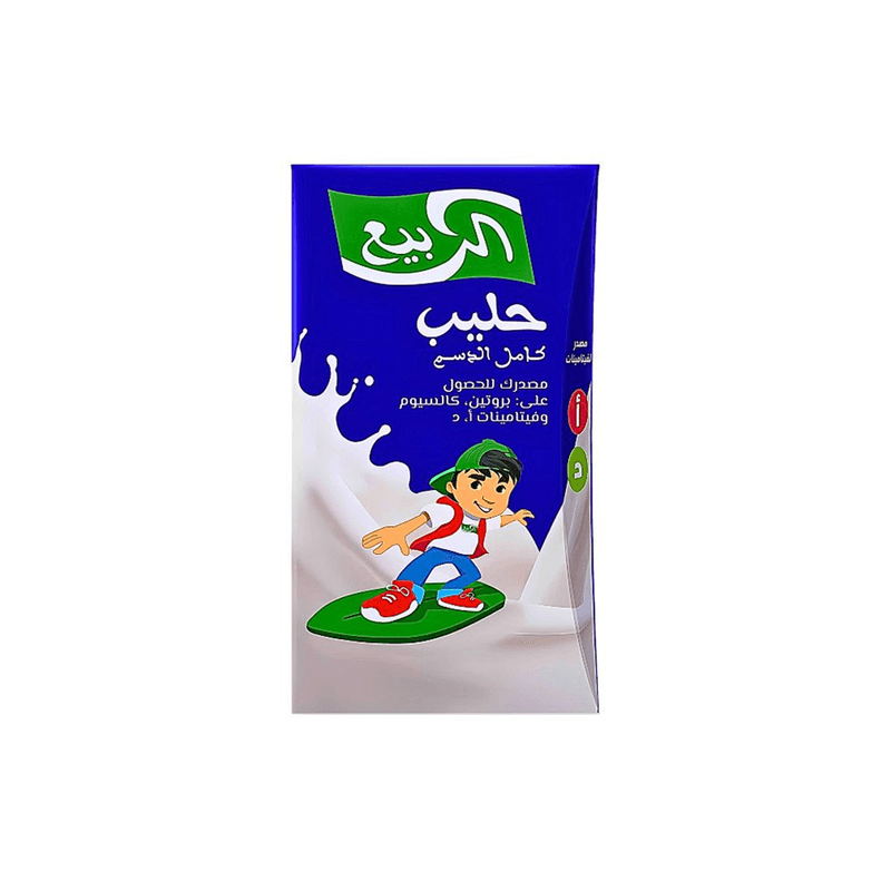 الربيع حليب كامل الدسم 125 مل