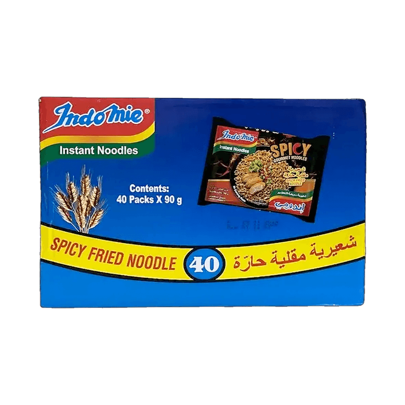 اندومي شعيرية مقلية حارة 90جم*40